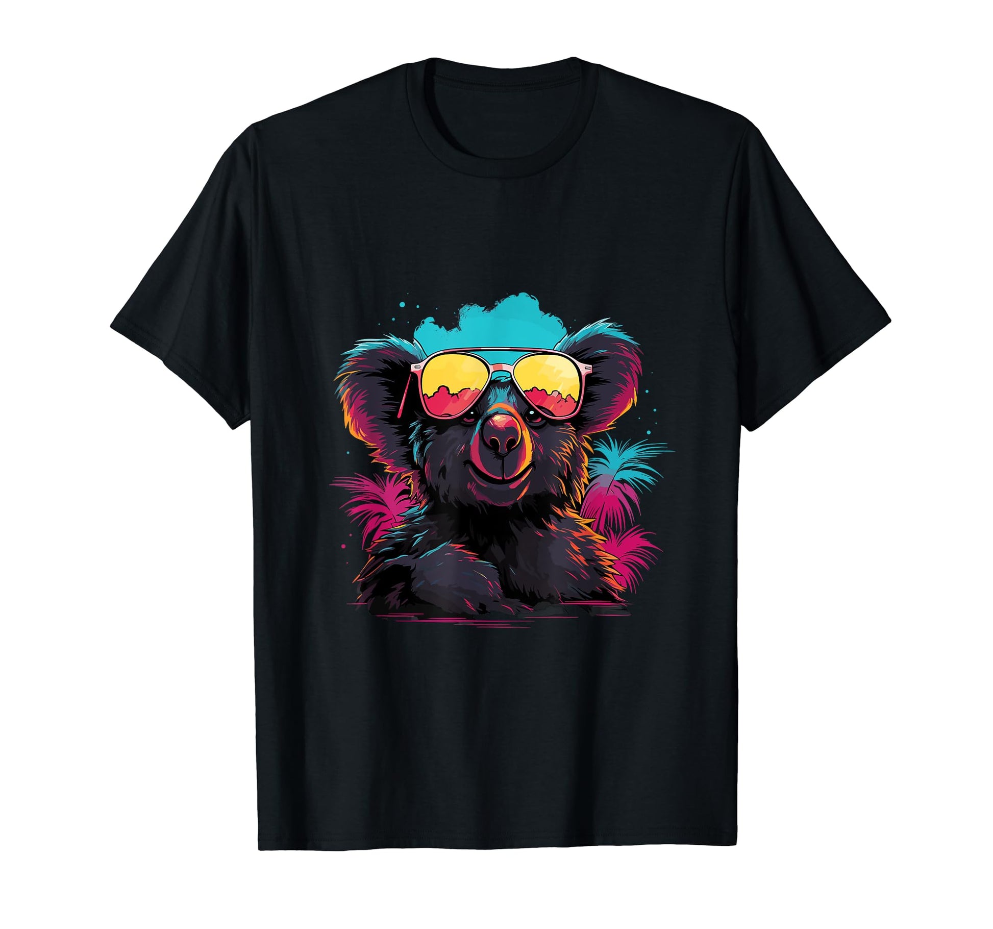 Funny Koalas Vaporwave Aesthetic Animal T-Shirt - Unique Graphic Unisex - T-Shirt, Sweatshirt, Hoodie