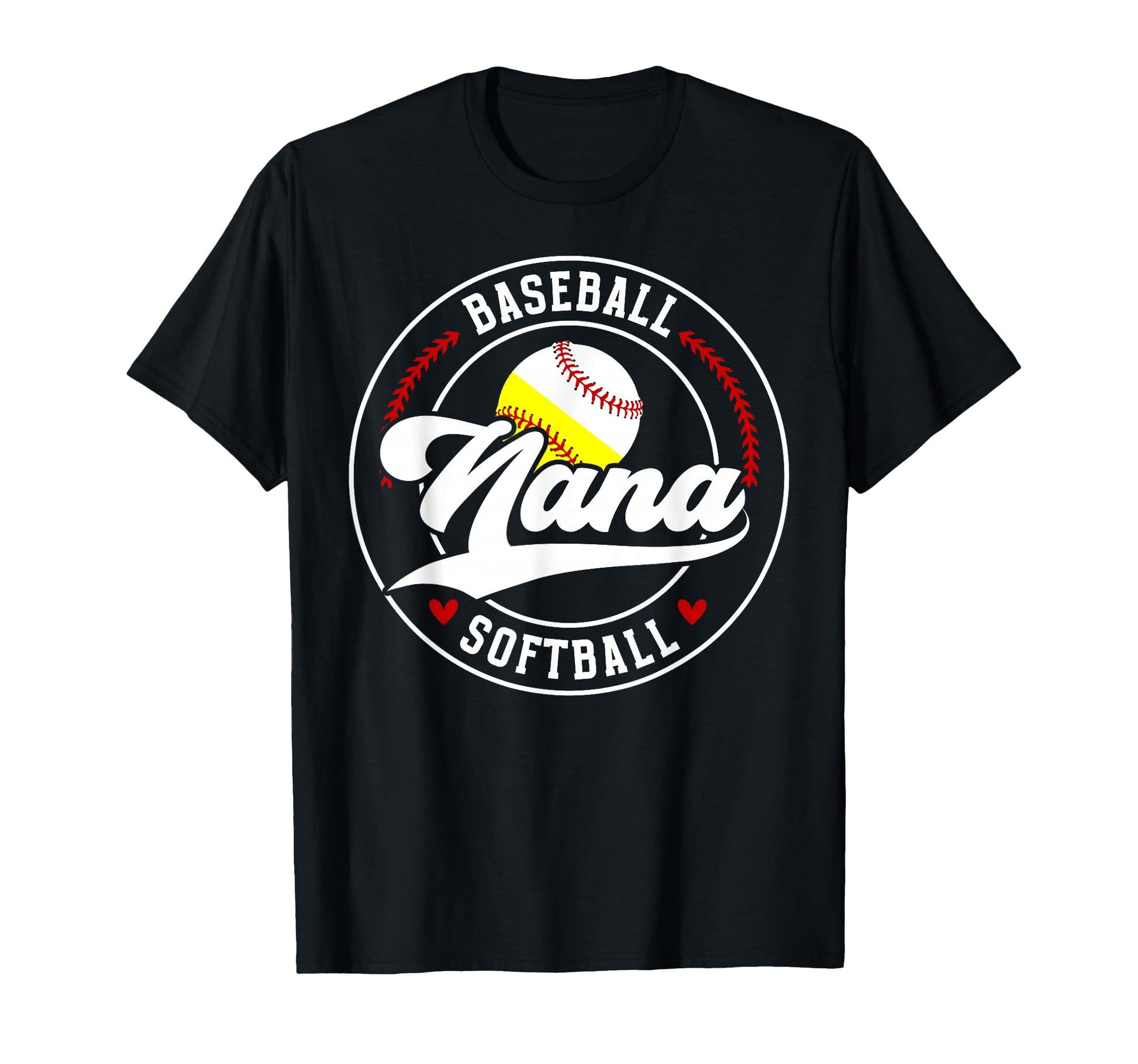 Baseball Softball Nana Softball Baseball T-Shirt - Minimalist Print Unisex - T-Shirt, Sweatshirt, Hoodie