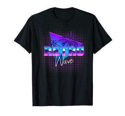 Aesthetic Retrowave Synthwave Vaporwave T-Shirt - Custom Art Print Unisex - T-Shirt, Sweatshirt, Hoodie