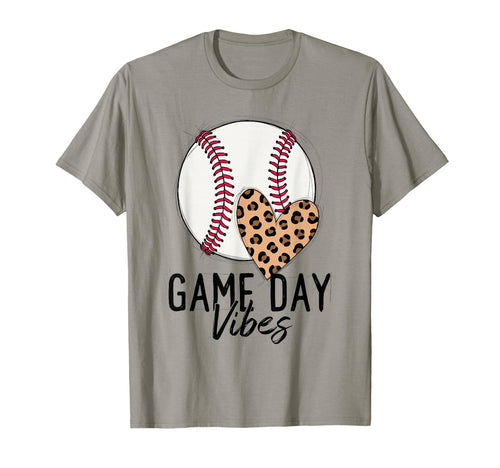 Game Day Vibes Leopard Heart T-Shirt - Casual Everyday Wear Unisex - T-Shirt, Sweatshirt, Hoodie
