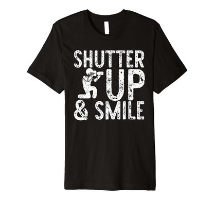 Photo Camera Photographer Flash T-Shirt - Casual Everyday Wear for Adults - T-Shirt, Sweatshirt, Hoodie