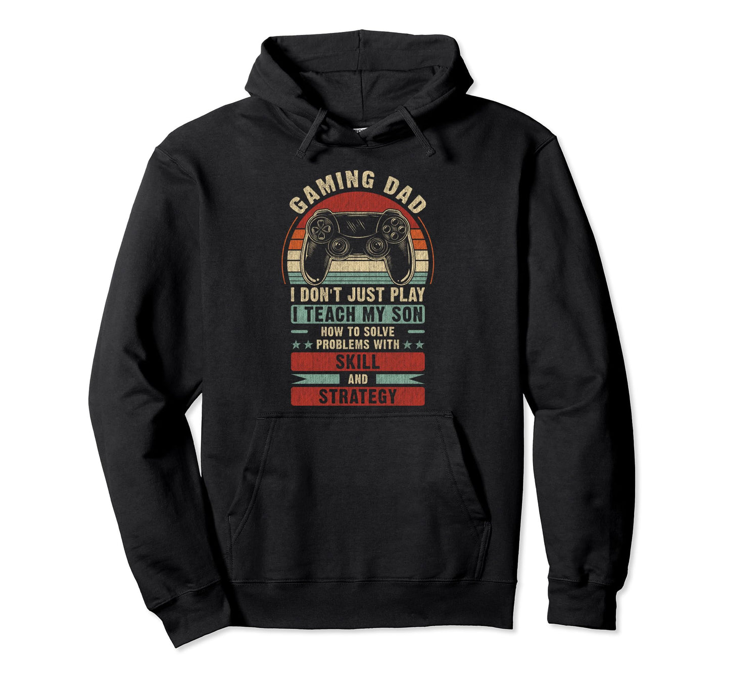 Gaming Dad Father Son Fathers Day Hoodie - Novelty Apparel for Adults - T-Shirt, Sweatshirt, Hoodie