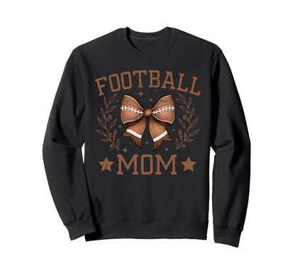 Coquette Bow American Football Sweatshirt - Aesthetic Graphic for Adults - T-Shirt, Sweatshirt, Hoodie