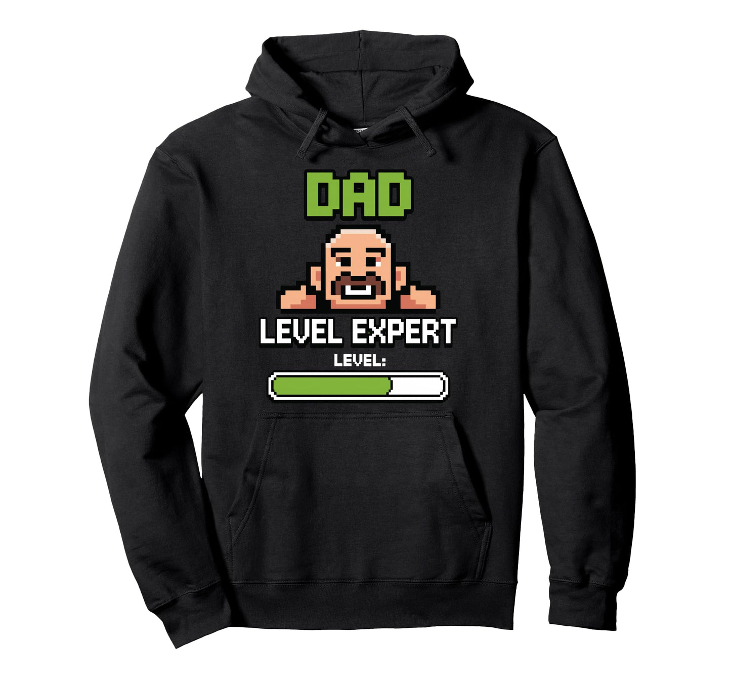 Video Game Father Gamer Dad Level Hoodie - Novelty Apparel Men Women - T-Shirt, Sweatshirt, Hoodie