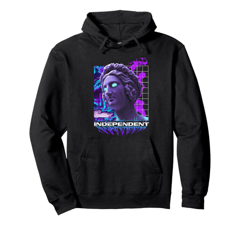 Independent Sculpture Greek Aesthetic Edgy Hoodie - Novelty Apparel Unisex - T-Shirt, Sweatshirt, Hoodie