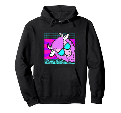 Aesthetic Vaporwave Outfits Buffalo Hoodie - Custom Art Print Men Women - T-Shirt, Sweatshirt, Hoodie