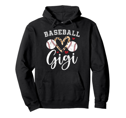 Baseball Gigi Proud Gigi Baseball Player Hoodie - Graphic Print for Adults - T-Shirt, Sweatshirt, Hoodie