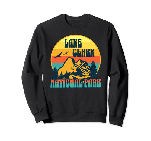 Lake Clark National Park Alaska Sweatshirt - Custom Art Print Unisex - T-Shirt, Sweatshirt, Hoodie