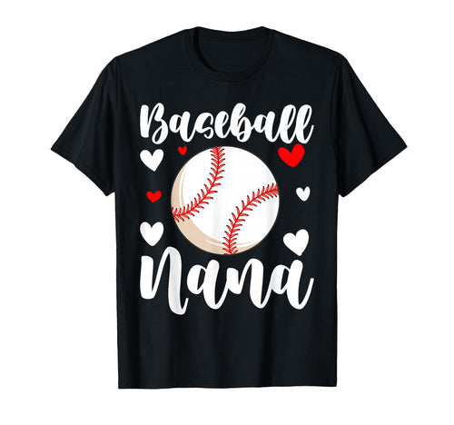 Nana Baseball Grandma Mothers Day T-Shirt - Streetwear Style Unisex - T-Shirt, Sweatshirt, Hoodie