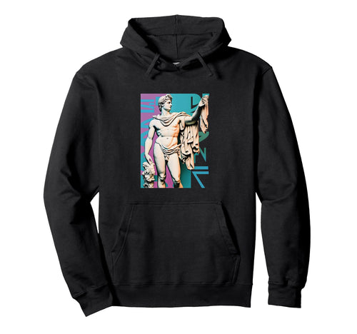 Apollo Vaporwave Aesthetic Greek Gods Hoodie - Minimalist Print Unisex - T-Shirt, Sweatshirt, Hoodie