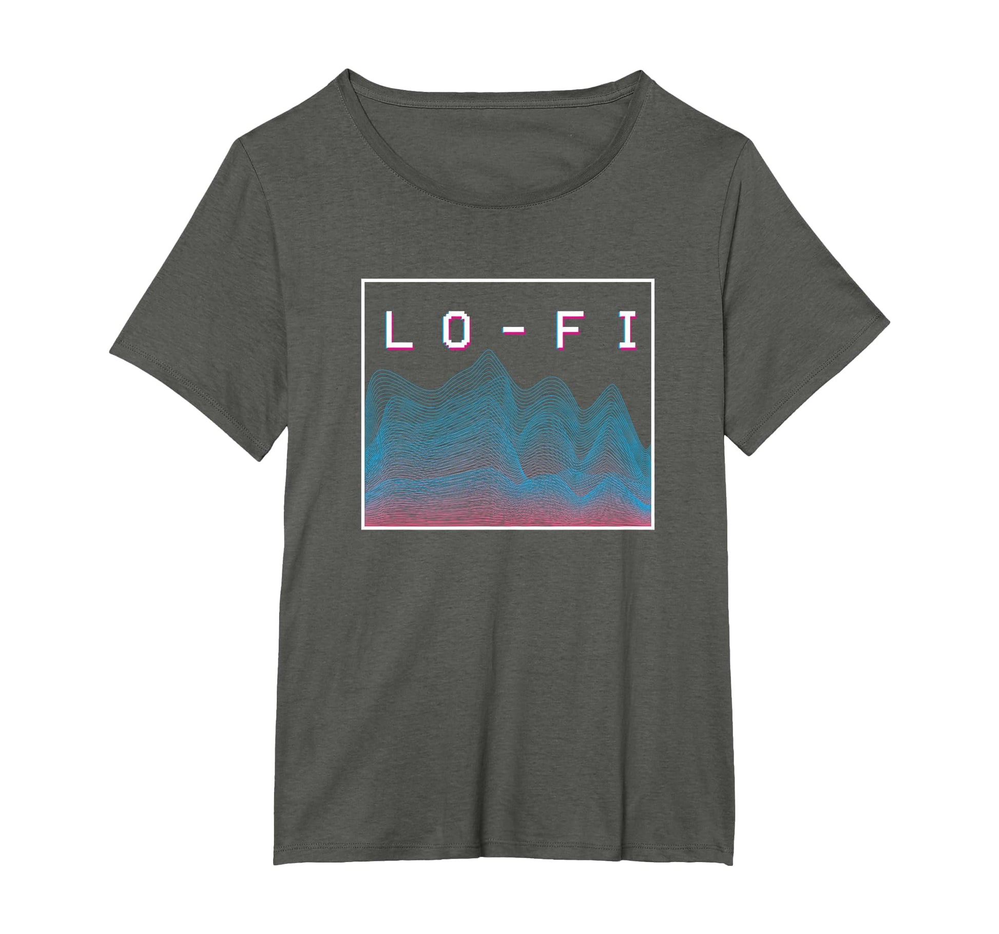 Lo Fi Hip Hop Soundwave Vaporwave T-Shirt - Aesthetic Graphic Unisex - T-Shirt, Sweatshirt, Hoodie