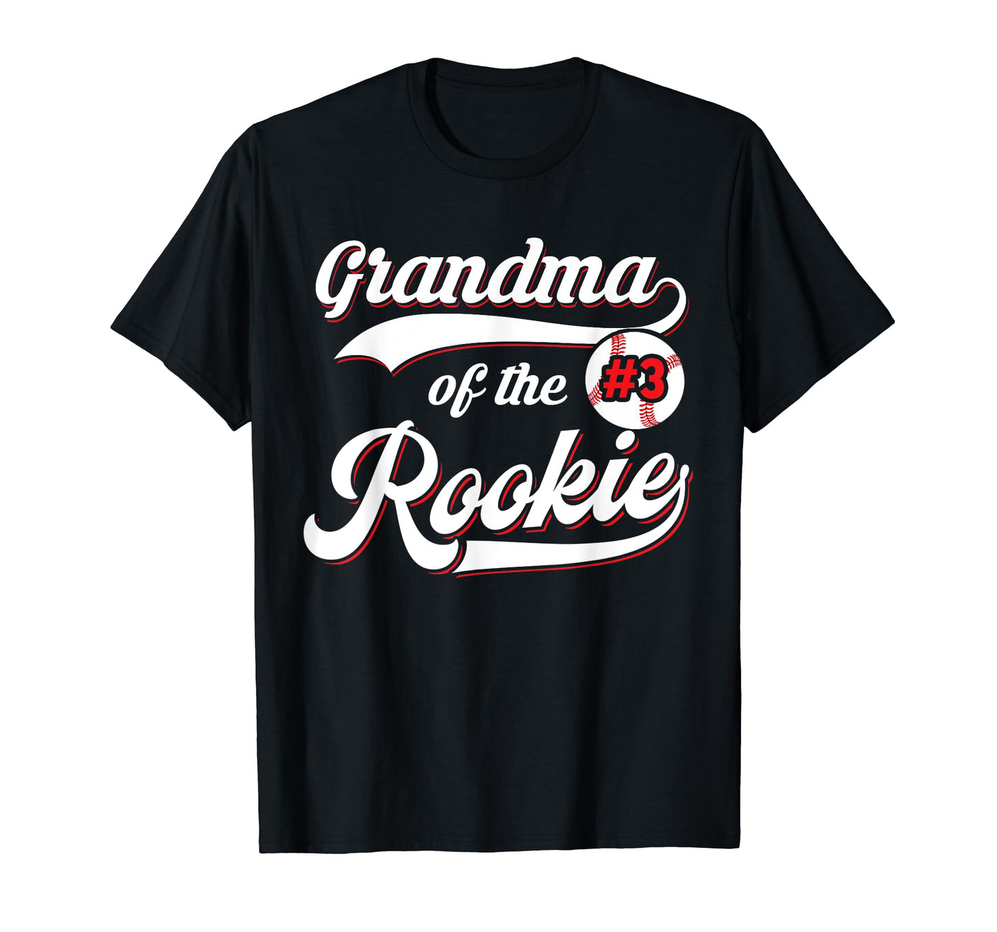 Grandma Rookie Matching Family Baseball T-Shirt - Aesthetic Graphic Unisex - T-Shirt, Sweatshirt, Hoodie