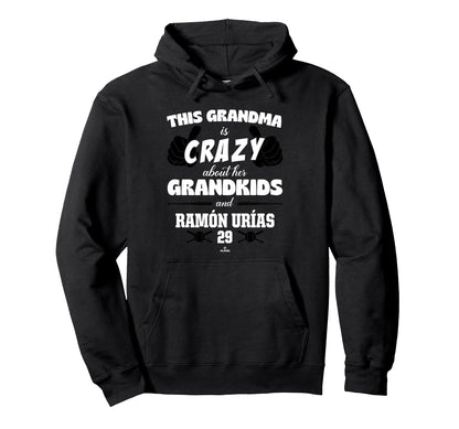Grandma Crazy Ram N Ur As Baltimore Hoodie - Novelty Apparel for Adults - T-Shirt, Sweatshirt, Hoodie