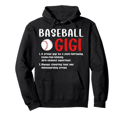 Baseball Gigi Definition Gigi Baseball Hoodie - Custom Art Print Men Women - T-Shirt, Sweatshirt, Hoodie