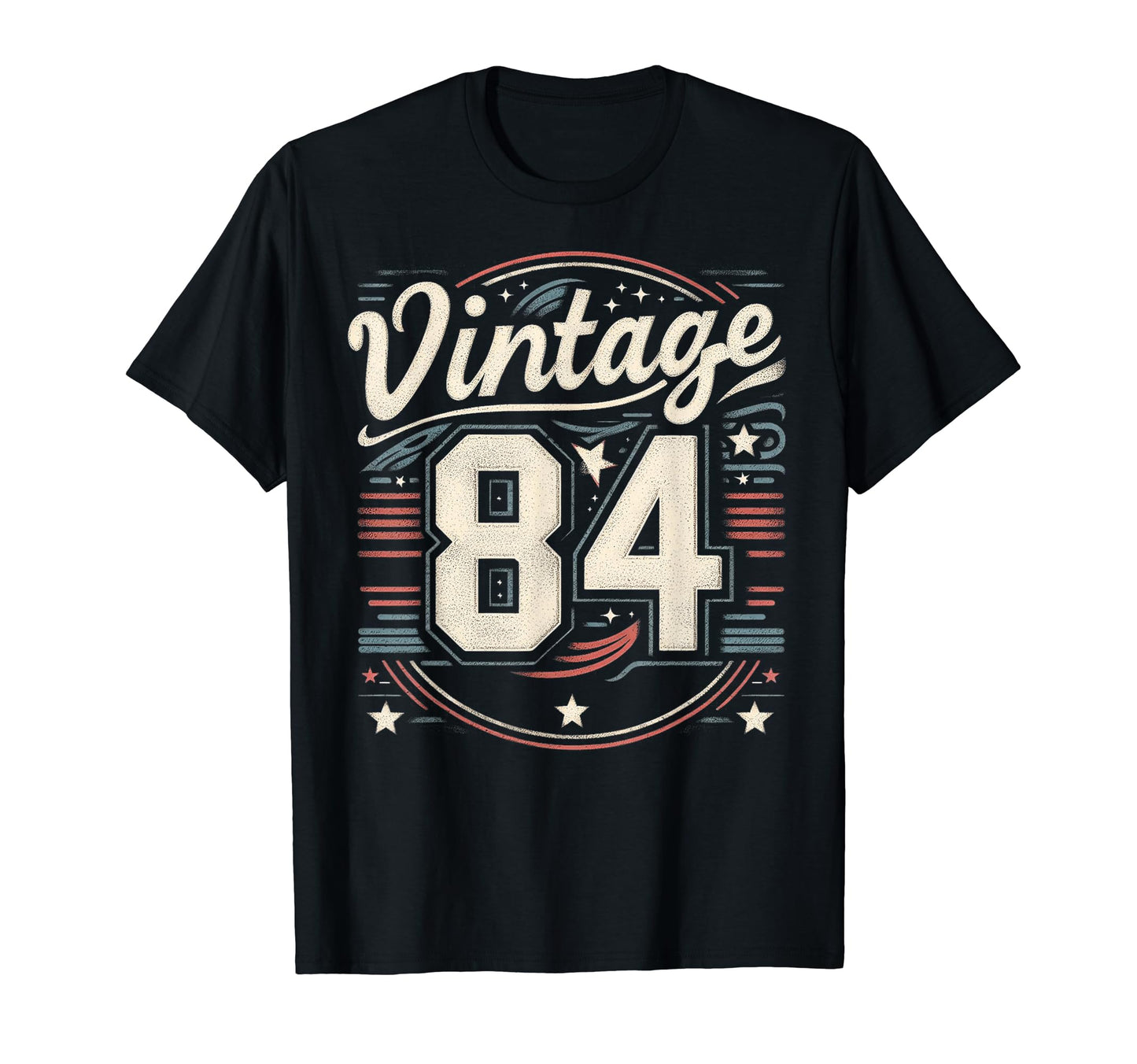 1984 Birthday 84 Born 1984 Typography T-Shirt - Trendy Graphic for Adults - T-Shirt, Sweatshirt, Hoodie