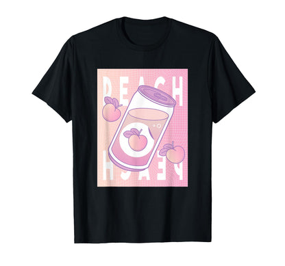 Peach Soda Can Aesthetic Sunset T-Shirt - Trendy Graphic for Adults - T-Shirt, Sweatshirt, Hoodie