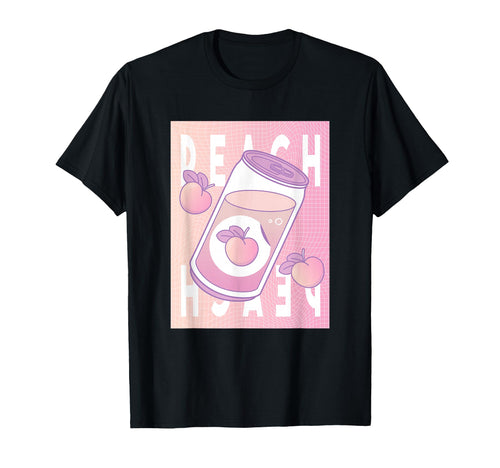 Peach Soda Can Aesthetic Sunset T-Shirt - Trendy Graphic for Adults - T-Shirt, Sweatshirt, Hoodie