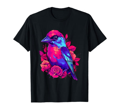 Vaporwave Aesthetic Rose Breasted T-Shirt - Aesthetic Graphic Unisex - T-Shirt, Sweatshirt, Hoodie