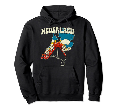 Netherlands Dutch Country Rainbow Hoodie - Graphic Print Men Women - T-Shirt, Sweatshirt, Hoodie