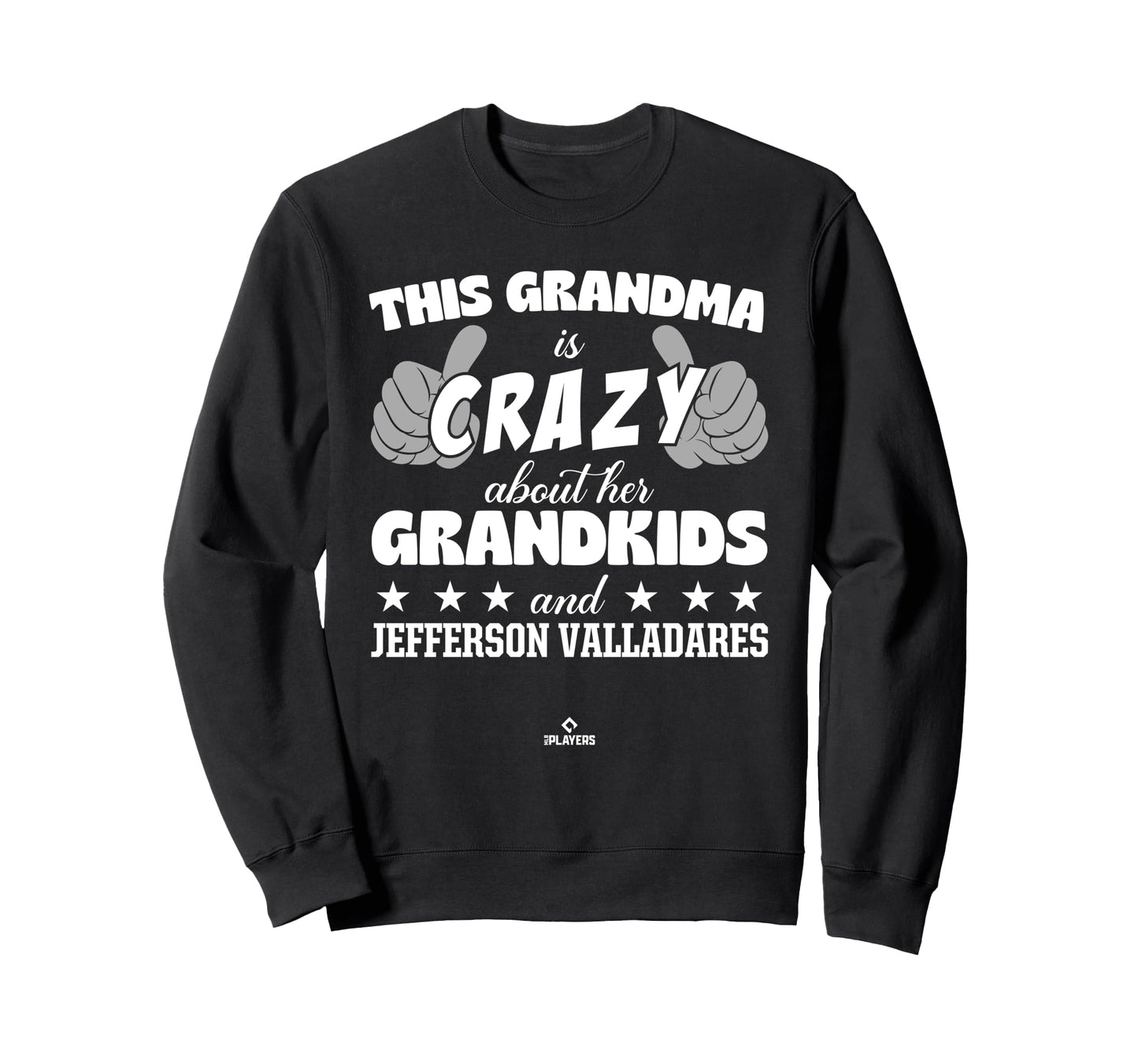 Grandma Crazy Jefferson Valladares Sweatshirt - Unique Graphic for Adults - T-Shirt, Sweatshirt, Hoodie