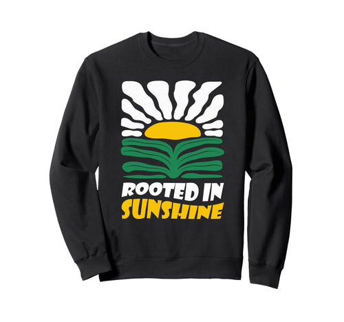 Boho Rooted Sunshine Summer Sweatshirt - Casual Everyday Wear Unisex - T-Shirt, Sweatshirt, Hoodie