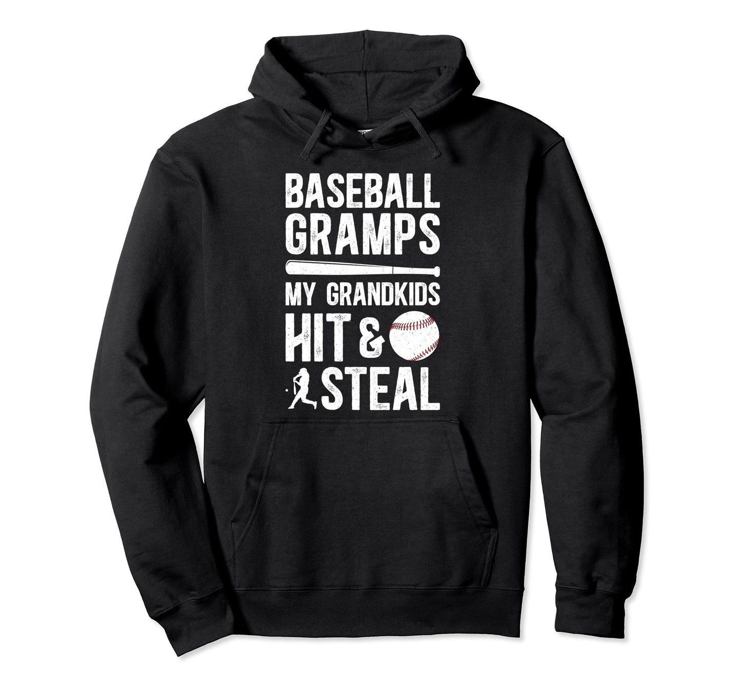 Baseball Gramps Grandpa Funny Gramps Hoodie - Custom Art Print Unisex - T-Shirt, Sweatshirt, Hoodie