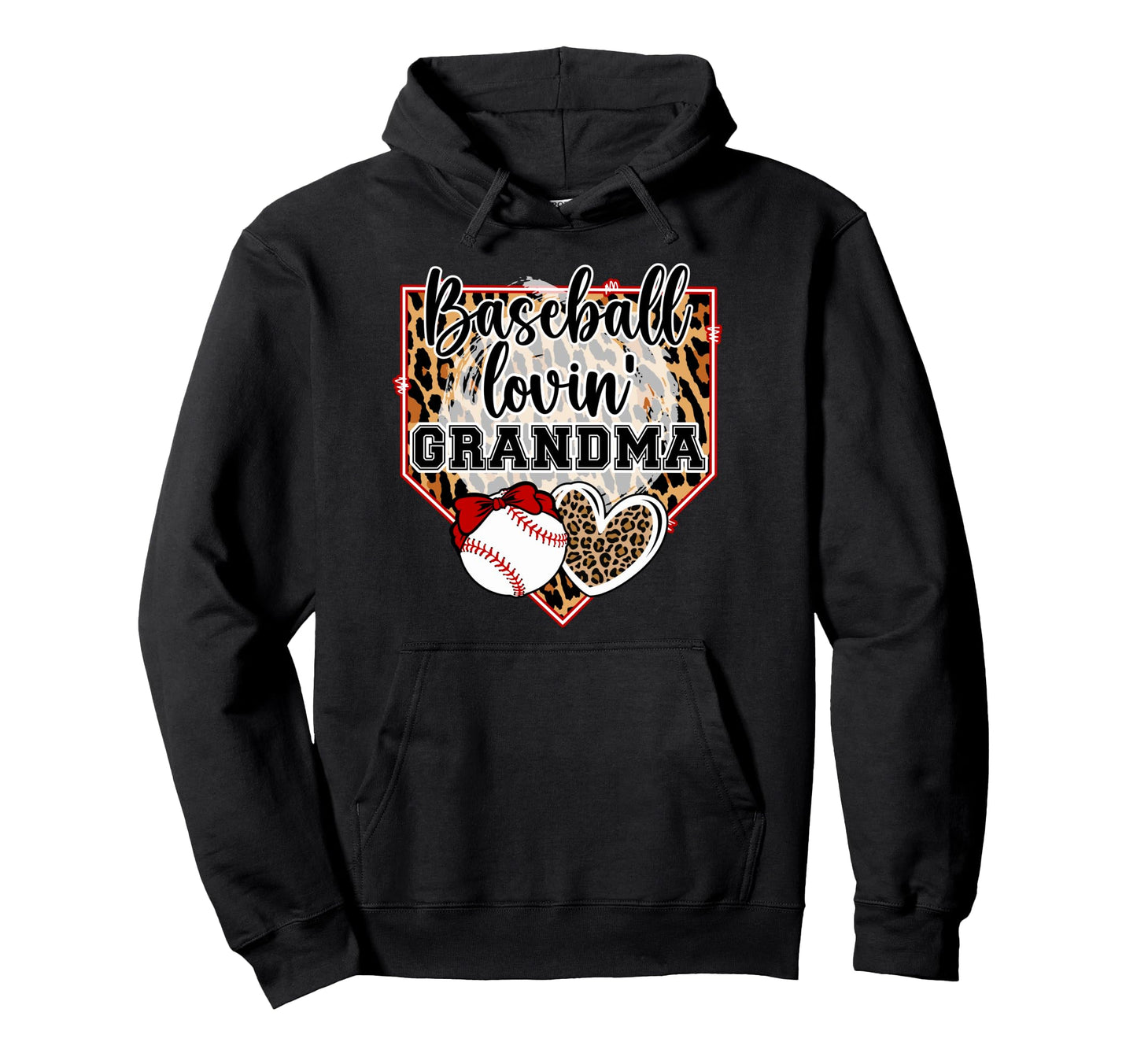 Baseball Lovin Grandma Baseball Grandma Hoodie - Aesthetic Graphic Unisex - T-Shirt, Sweatshirt, Hoodie