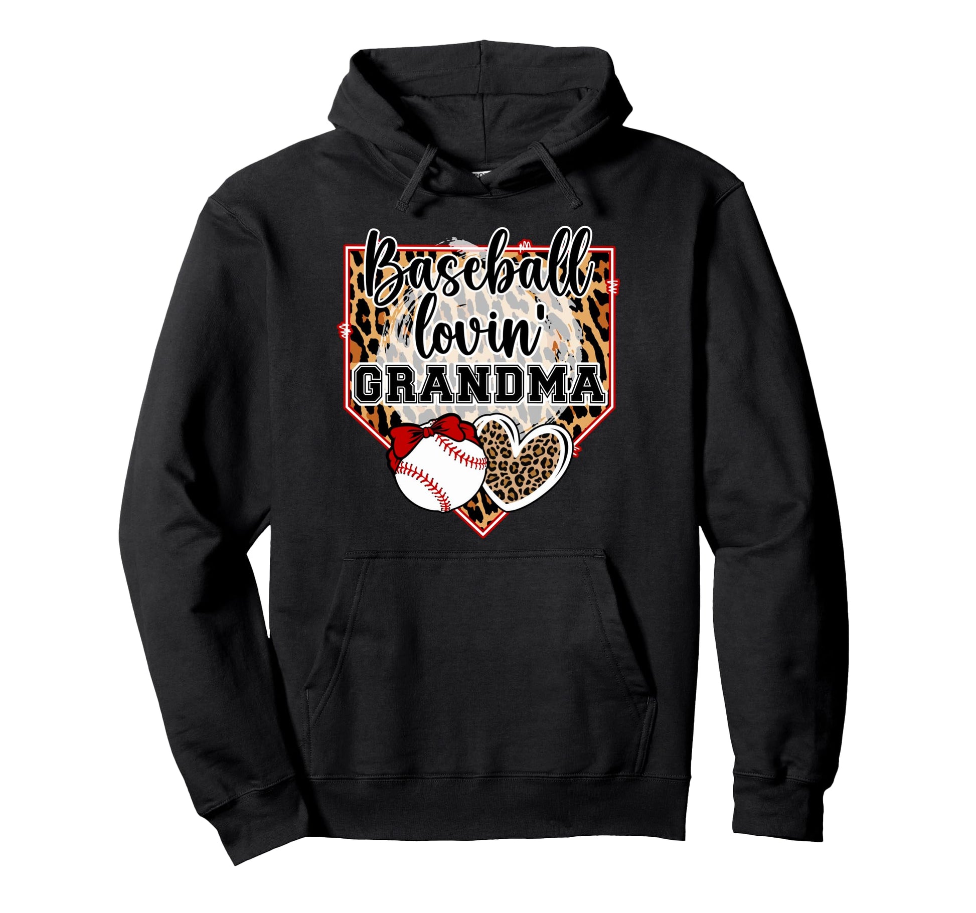 Baseball Lovin Grandma Baseball Grandma Hoodie - Aesthetic Graphic Unisex - T-Shirt, Sweatshirt, Hoodie