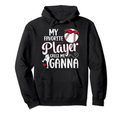 My Favorite Baseball Player Ganna Hoodie - Graphic Print for Adults - T-Shirt, Sweatshirt, Hoodie