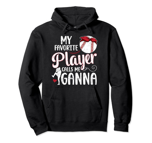 My Favorite Baseball Player Ganna Hoodie - Graphic Print for Adults - T-Shirt, Sweatshirt, Hoodie