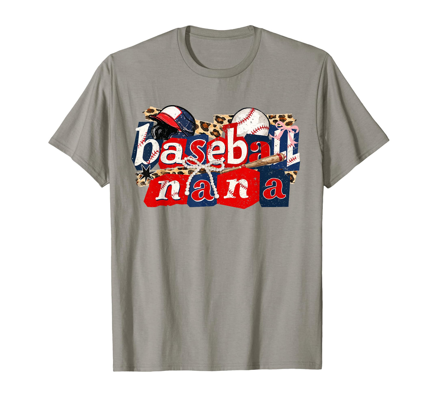 Baseball Nana Coquette Bow Baseball T-Shirt - Aesthetic Graphic Men Women - T-Shirt, Sweatshirt, Hoodie