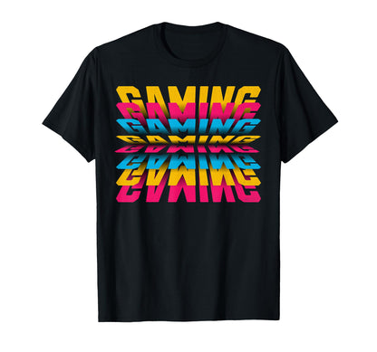 Vaporwave Gaming Bright Aesthetic T-Shirt - Casual Everyday Wear Unisex - T-Shirt, Sweatshirt, Hoodie