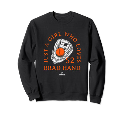 Who Loves Brad Hand New York Sweatshirt - Casual Everyday Wear for Adults - T-Shirt, Sweatshirt, Hoodie