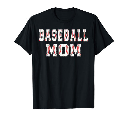 Baseball Player Mom Wife T-Shirt - Custom Art Print Unisex - T-Shirt, Sweatshirt, Hoodie