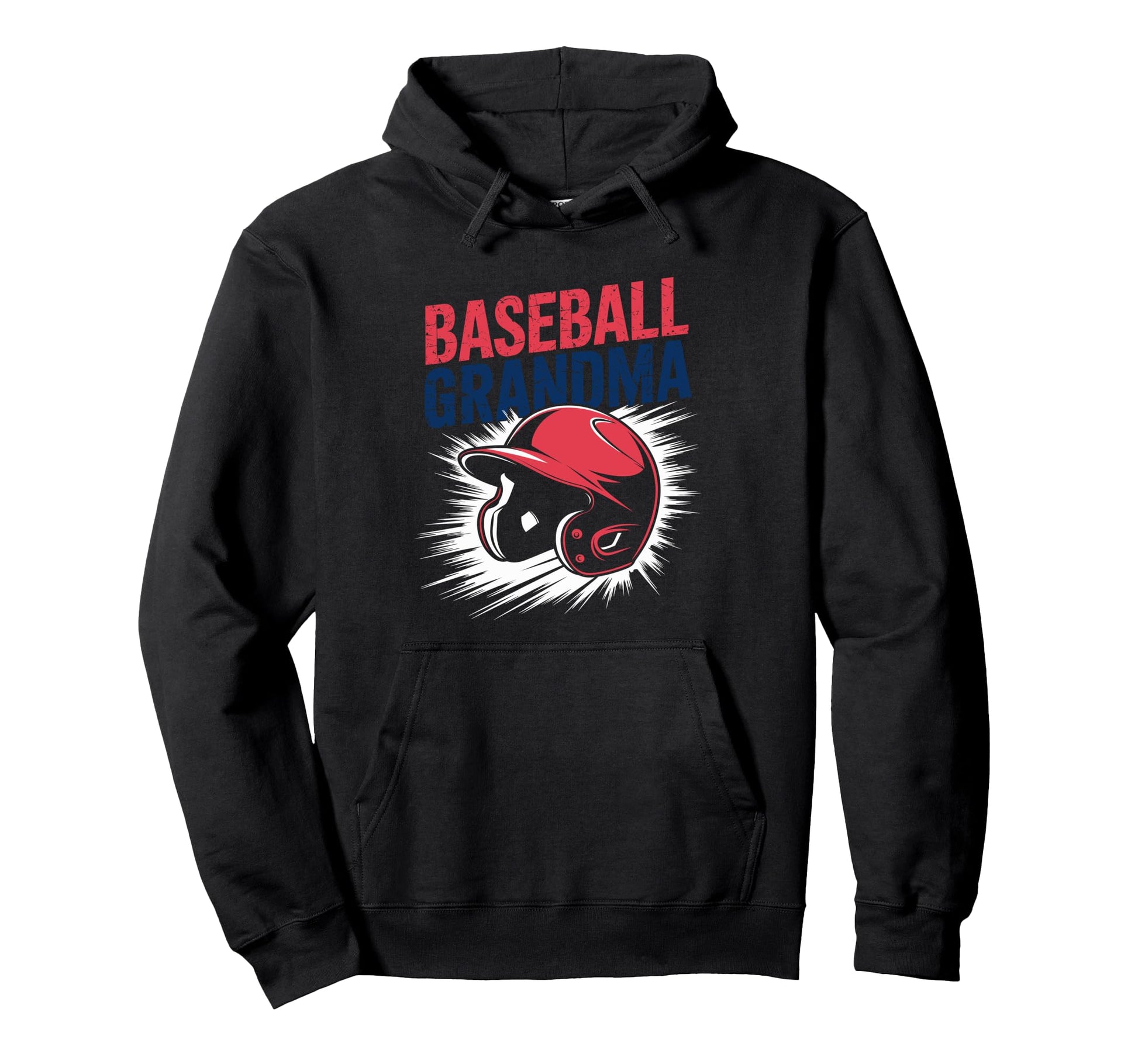 Baseball Grandma Hoodie - Casual Everyday Wear for Adults - T-Shirt, Sweatshirt, Hoodie