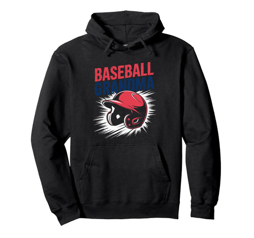 Baseball Grandma Hoodie - Casual Everyday Wear for Adults - T-Shirt, Sweatshirt, Hoodie
