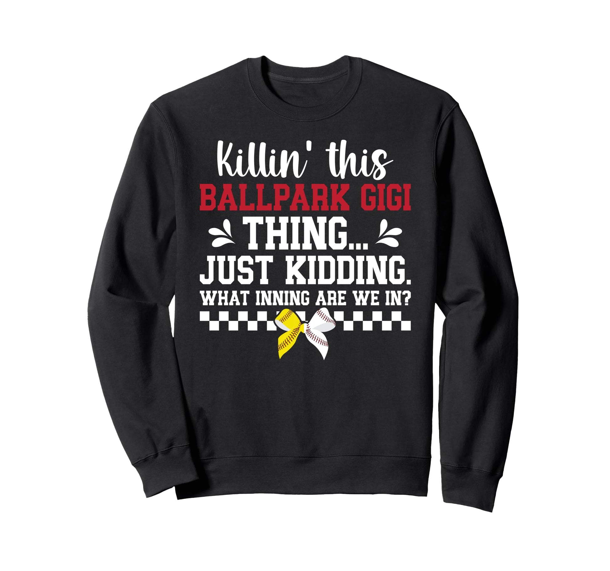 This Ballpark Gigi Thing Baseball Sweatshirt - Aesthetic Graphic Unisex - T-Shirt, Sweatshirt, Hoodie