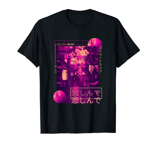 90S Lofi Tokyo Japanese Streetwear T-Shirt - Custom Art Print for Adults - T-Shirt, Sweatshirt, Hoodie