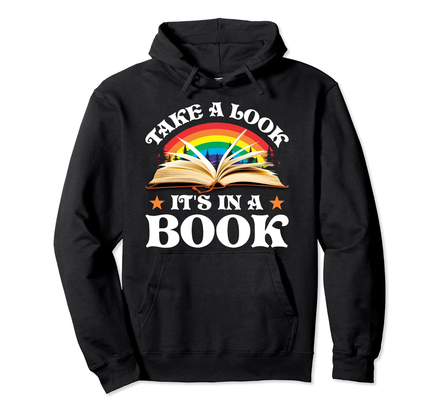 Reading Rainbow Take Its Book Hoodie - Casual Everyday Wear for Adults - T-Shirt, Sweatshirt, Hoodie