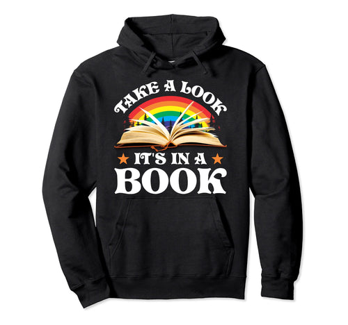 Reading Rainbow Take Its Book Hoodie - Casual Everyday Wear for Adults - T-Shirt, Sweatshirt, Hoodie