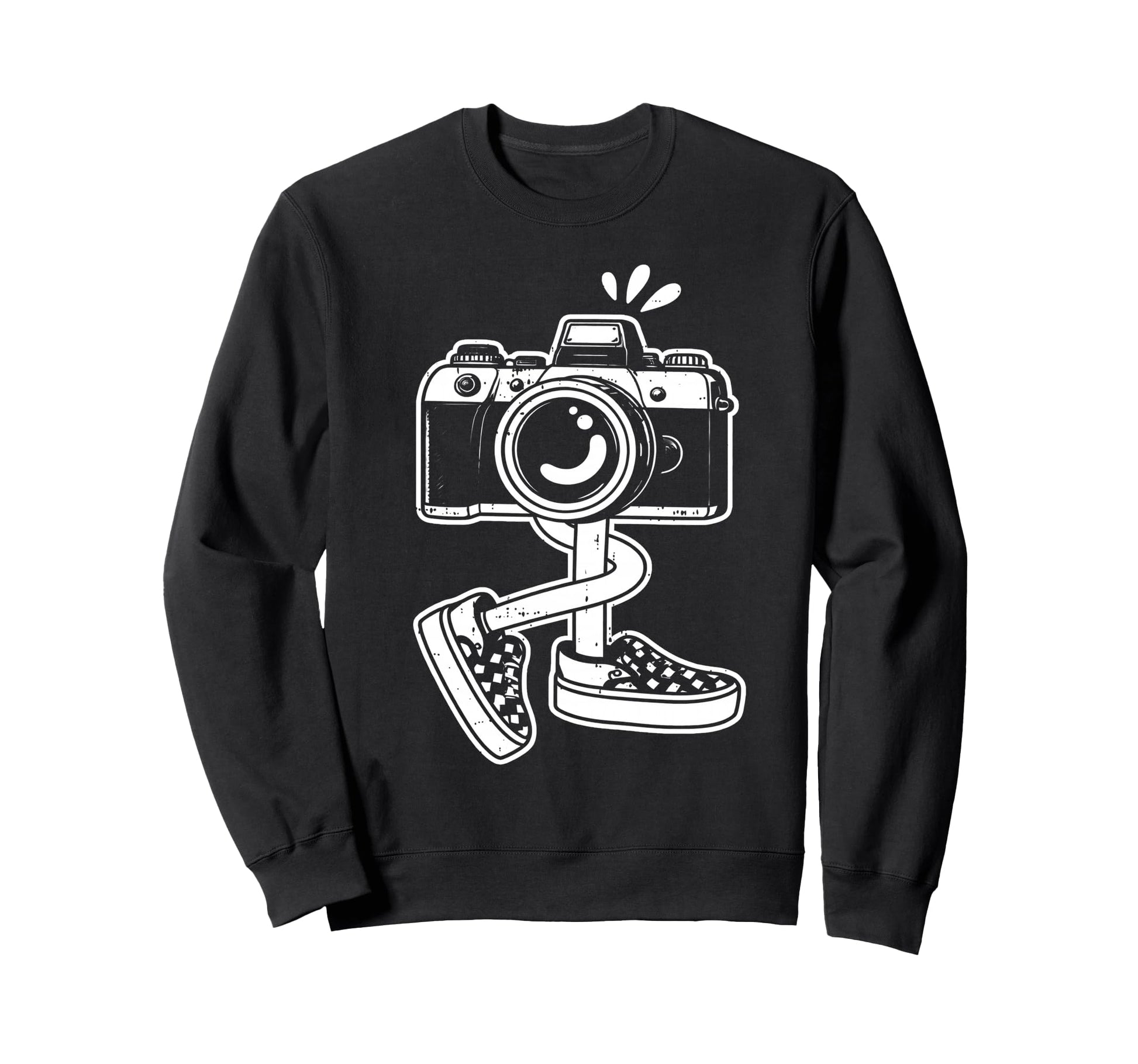 Funny Camera Costume Photographer Sweatshirt - Custom Art Print Unisex - T-Shirt, Sweatshirt, Hoodie