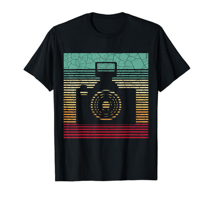 Camera Photography Camera Colorful T-Shirt - Fun Novelty Design Men Women - T-Shirt, Sweatshirt, Hoodie