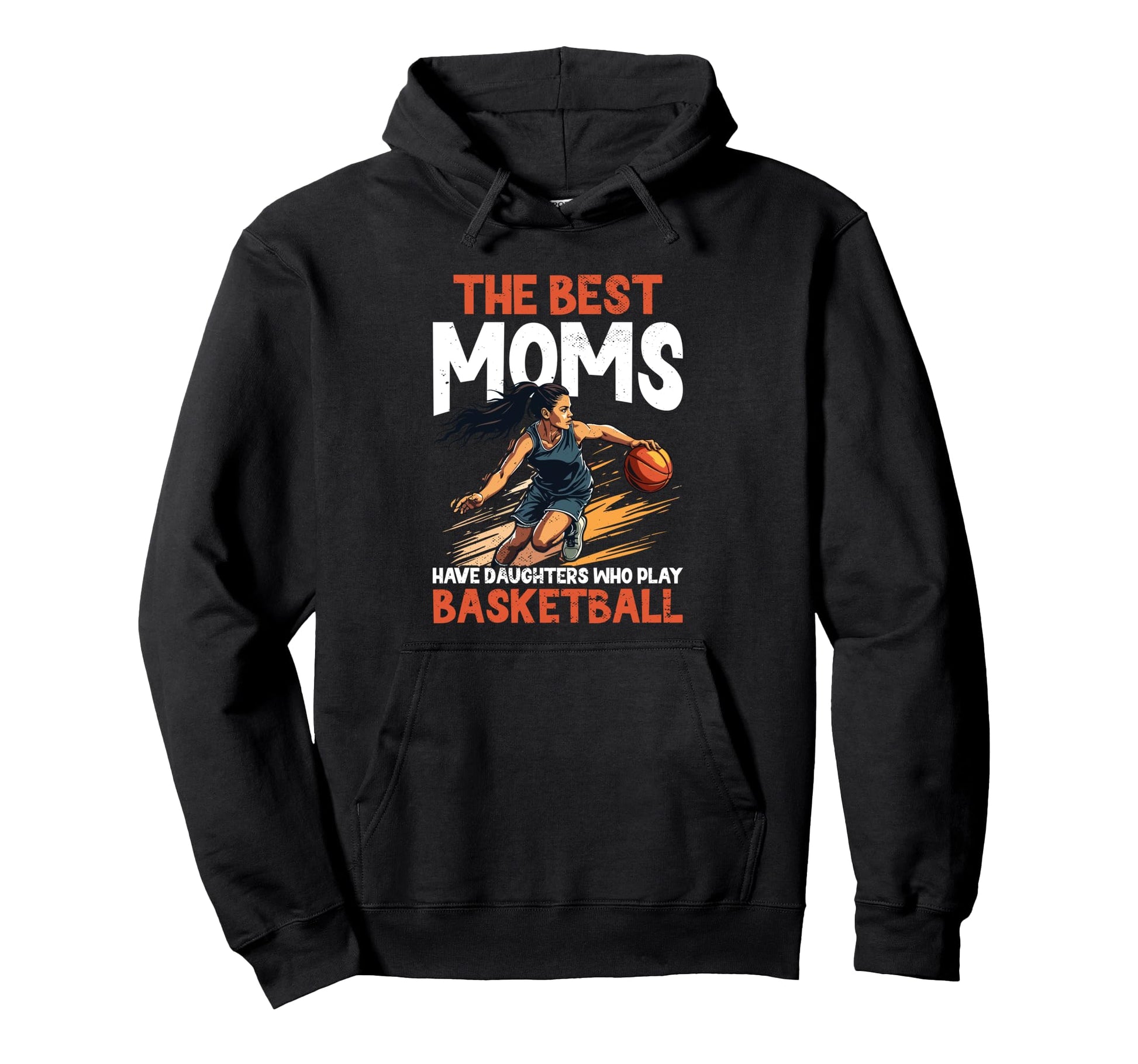Game Day Basketball Mom Hoodie - Aesthetic Graphic Unisex - T-Shirt, Sweatshirt, Hoodie