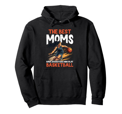 Game Day Basketball Mom Hoodie - Aesthetic Graphic Unisex - T-Shirt, Sweatshirt, Hoodie