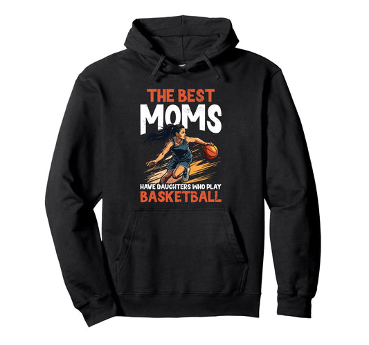 Game Day Basketball Mom Hoodie - Aesthetic Graphic Unisex - T-Shirt, Sweatshirt, Hoodie