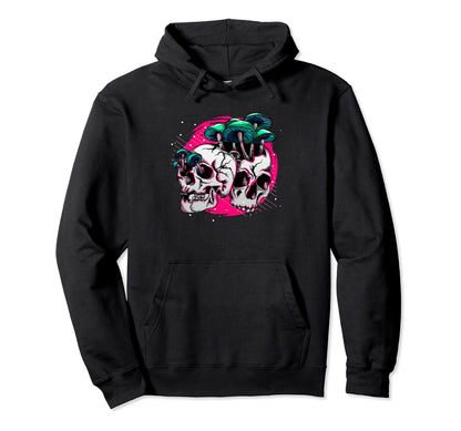 Gothic Aestethic And Vaporwave Hoodie - Casual Everyday Wear for Adults - T-Shirt, Sweatshirt, Hoodie