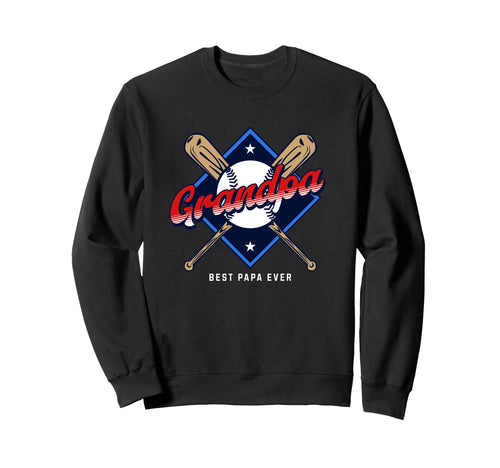 Baseball Grandpa Mens Baseball Sweatshirt - Graphic Print Unisex - T-Shirt, Sweatshirt, Hoodie