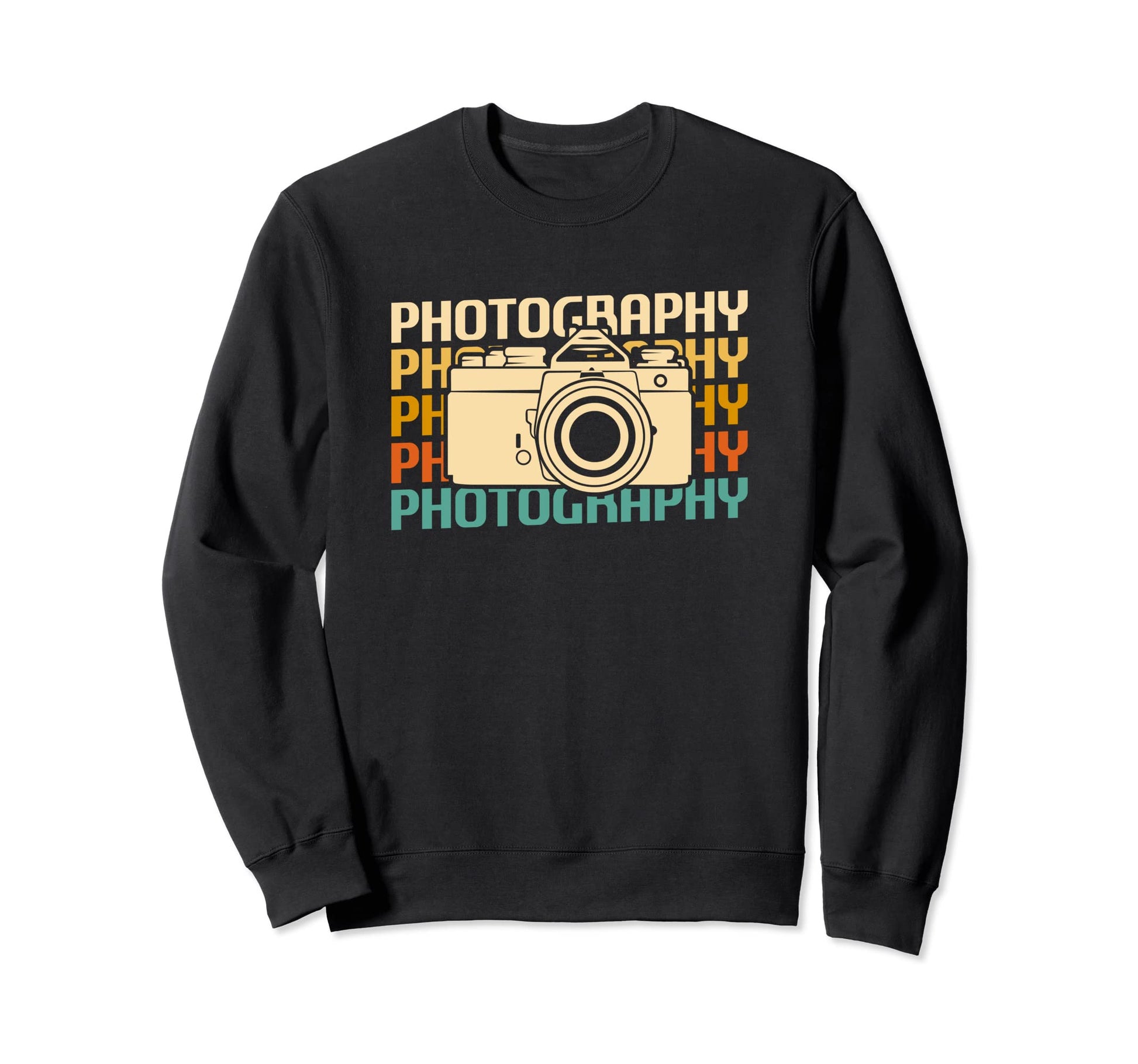 Photography Camera Photographer Sweatshirt - Fun Novelty Design Men Women - T-Shirt, Sweatshirt, Hoodie