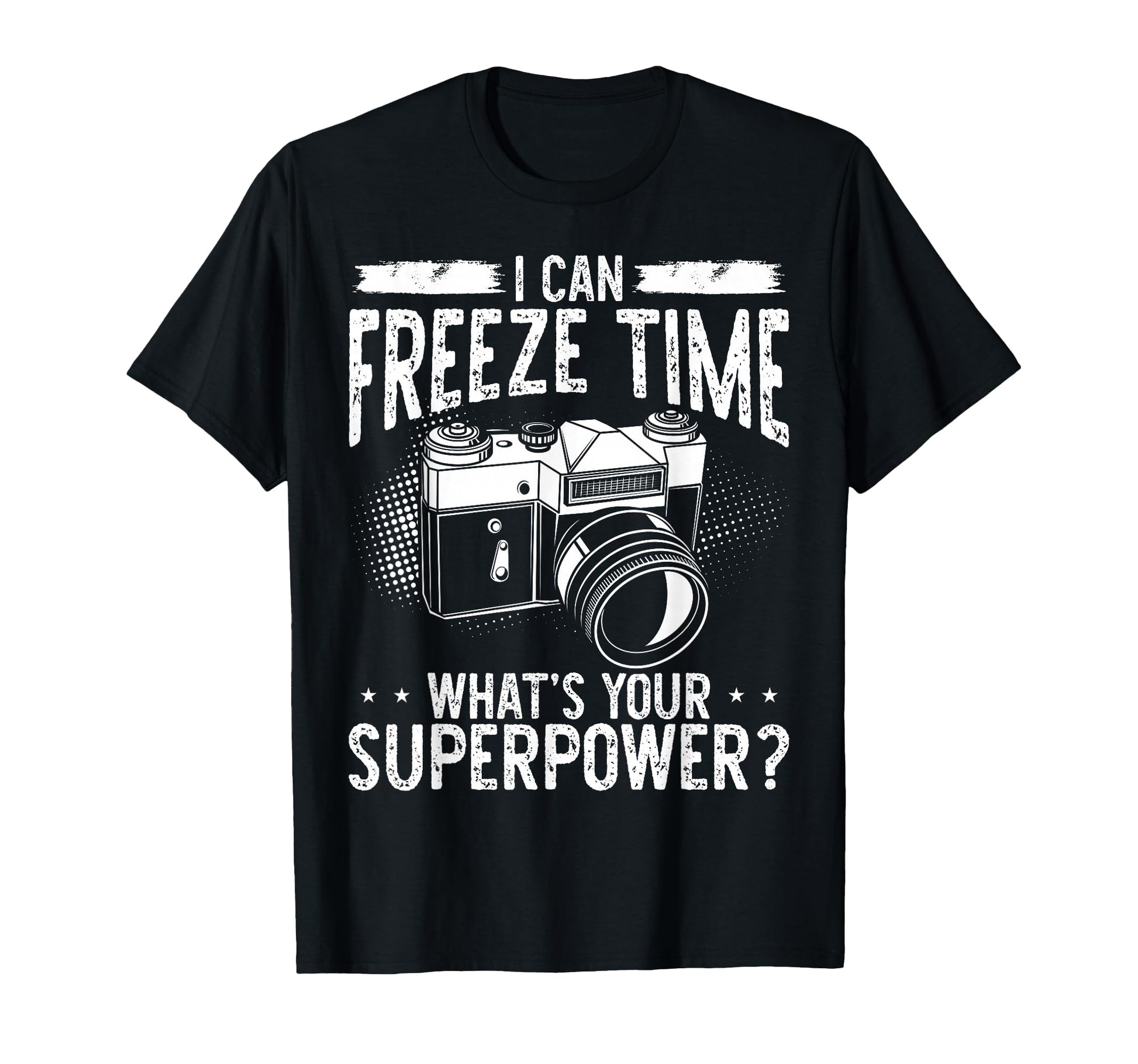 Photo Camera Photographer Flash T-Shirt - Casual Everyday Wear Men Women - T-Shirt, Sweatshirt, Hoodie