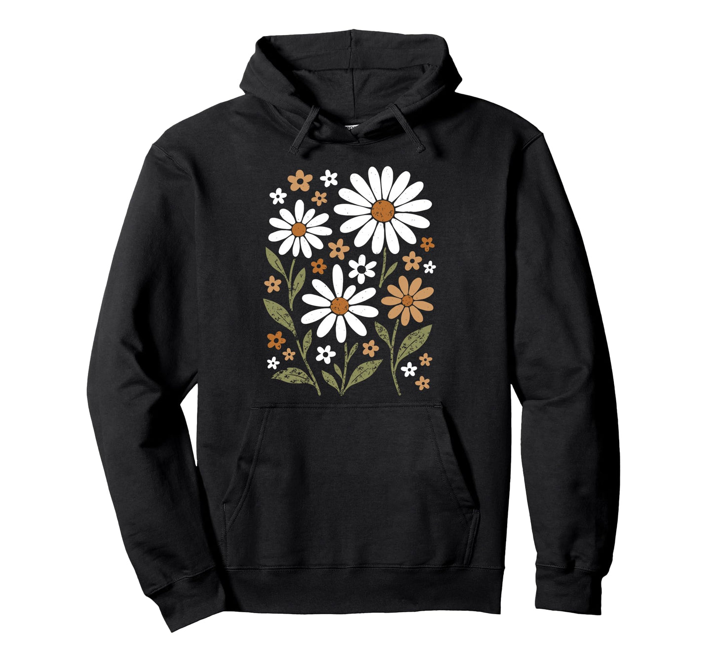 Wildflowers Flowers Pattern Summer Spring Hoodie - Graphic Print Unisex - T-Shirt, Sweatshirt, Hoodie